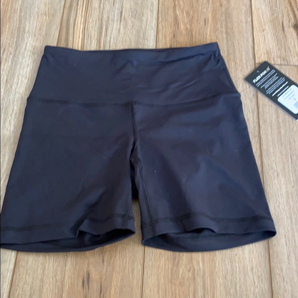 90 degree black yoga shorts size small x2
